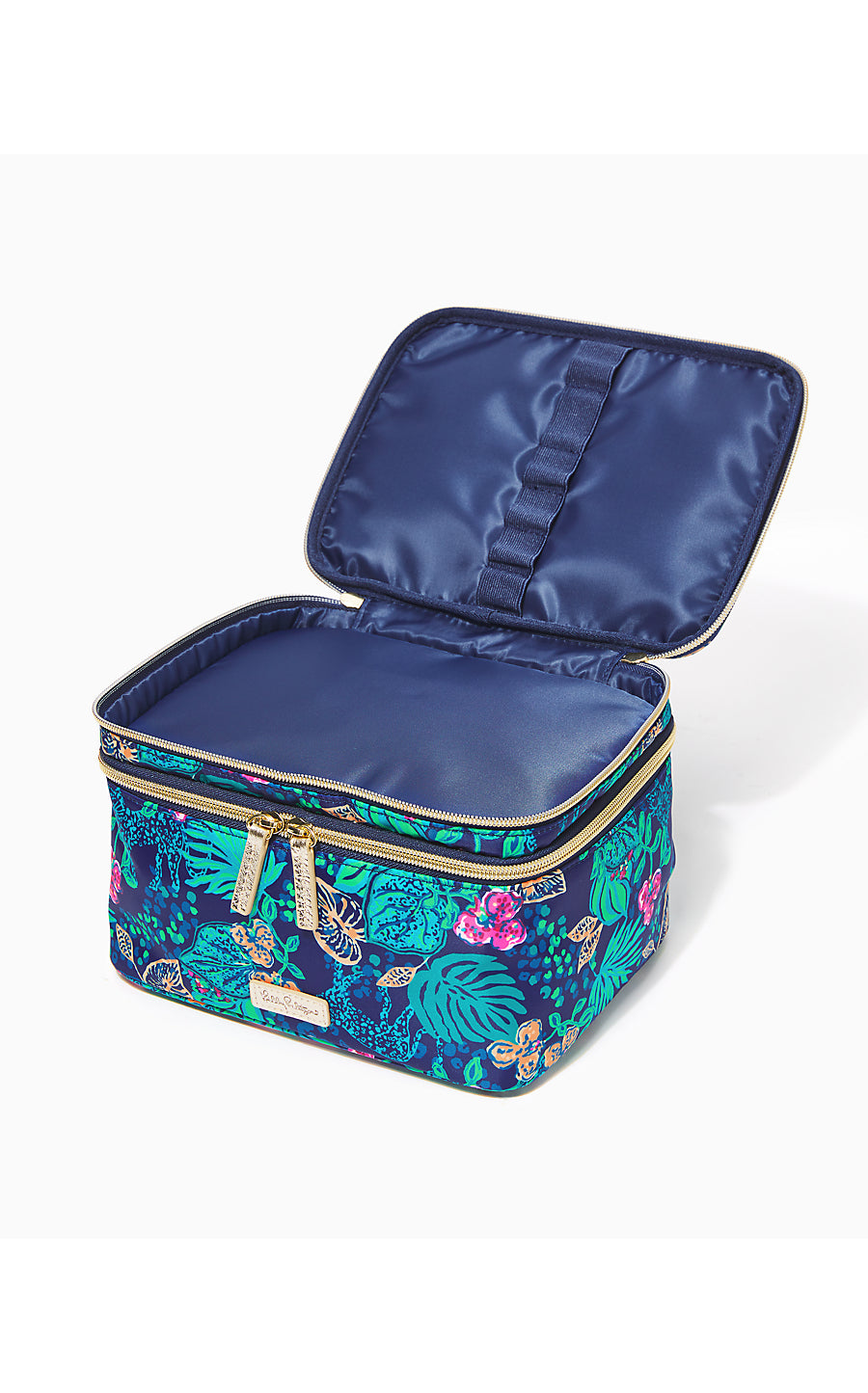 DEVONA COSMETIC CASE, LOW TIDE NAVY LIFE OF THE PARTY ACCESSORIES SMALL