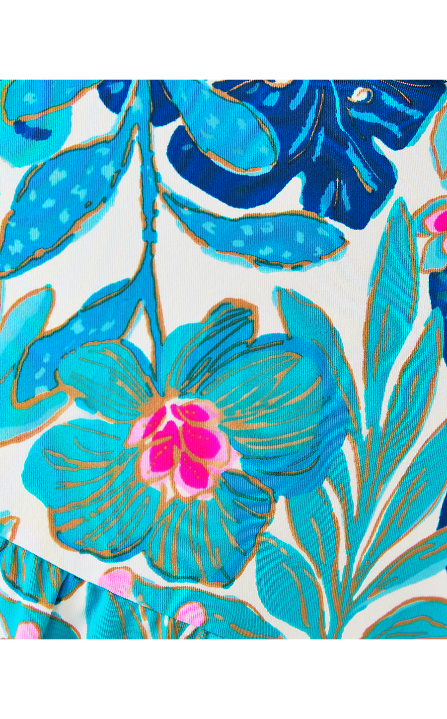 TEENA SKORT UPF 50+, BREEZY AQUA BEST FRONDS FOREVER