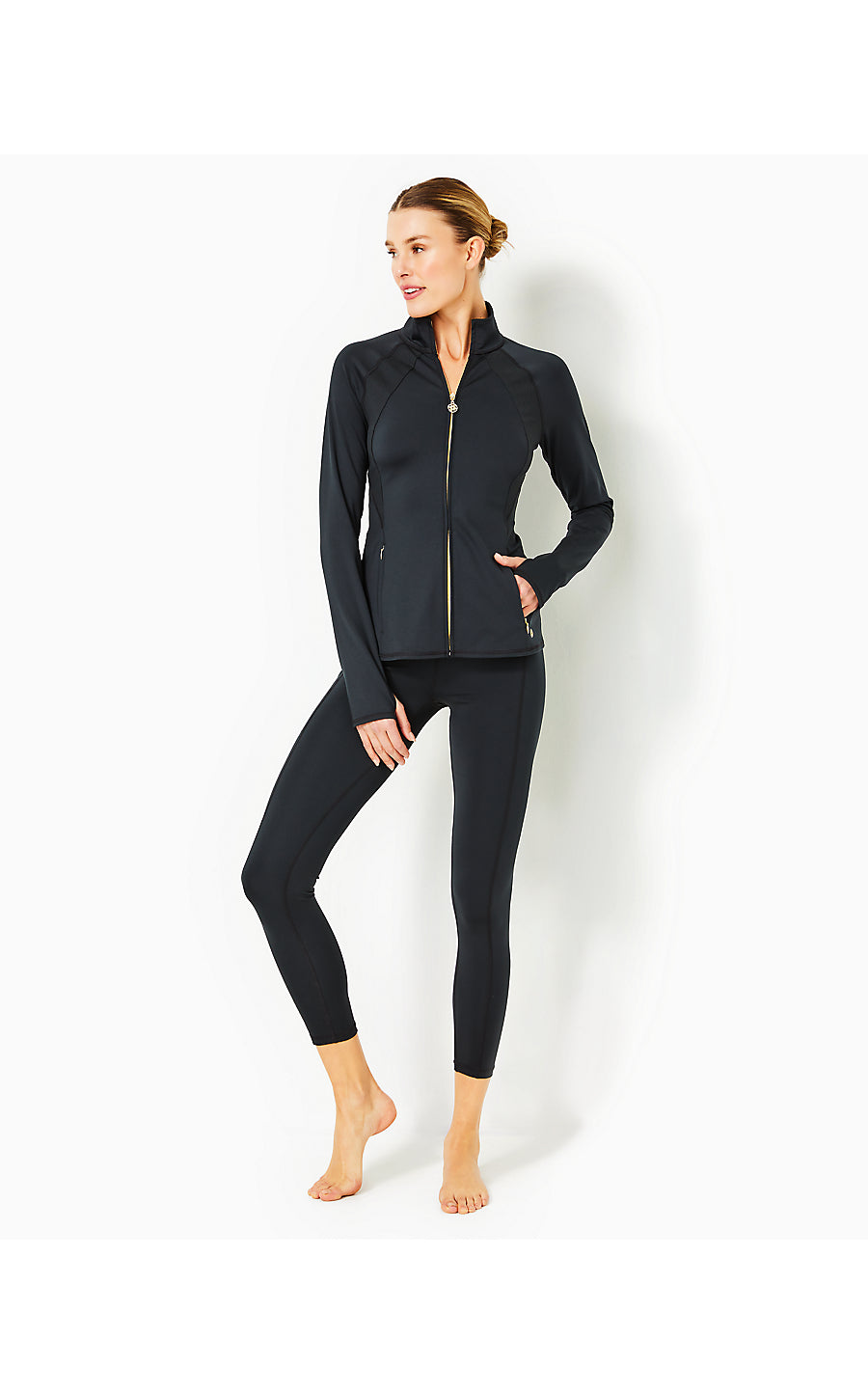 TENNISON JACKET UPF 50+, ONYX