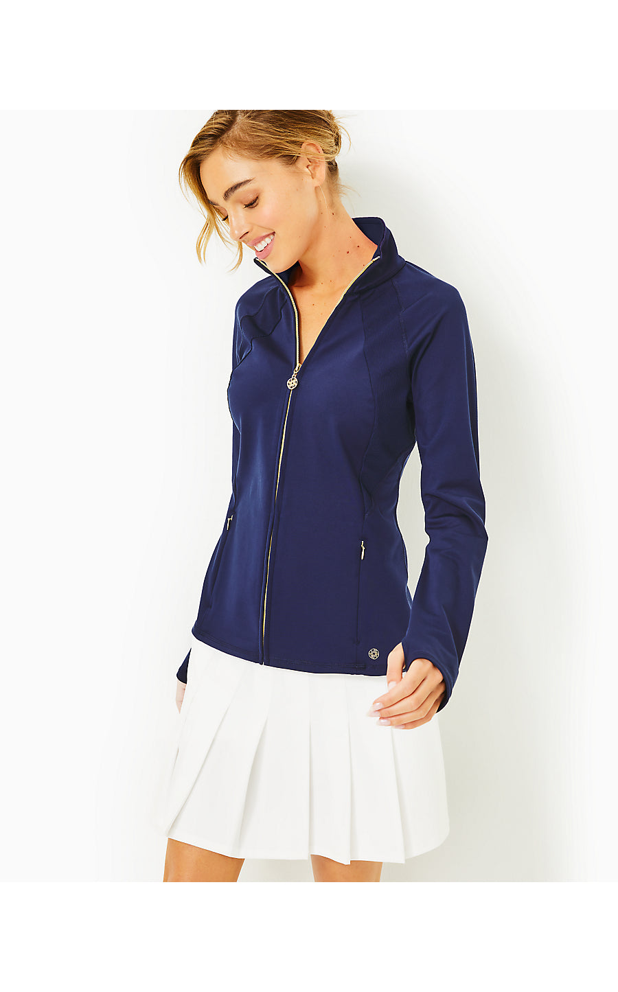 TENNISON JACKET UPF 50+, TRUE NAVY