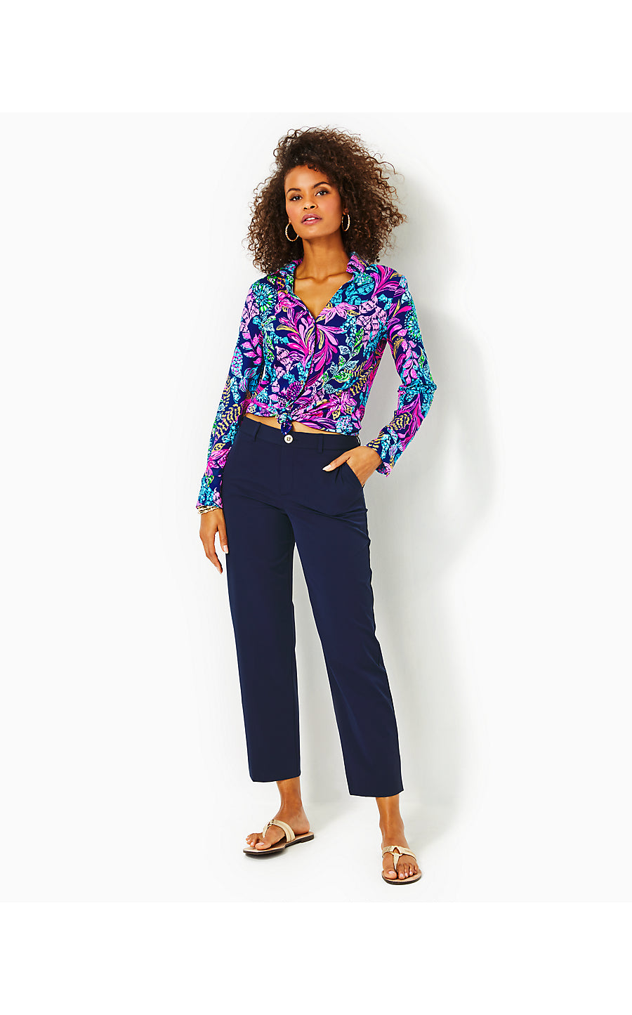 TRAVEL TROUSER UPF 50+, TRUE NAVY