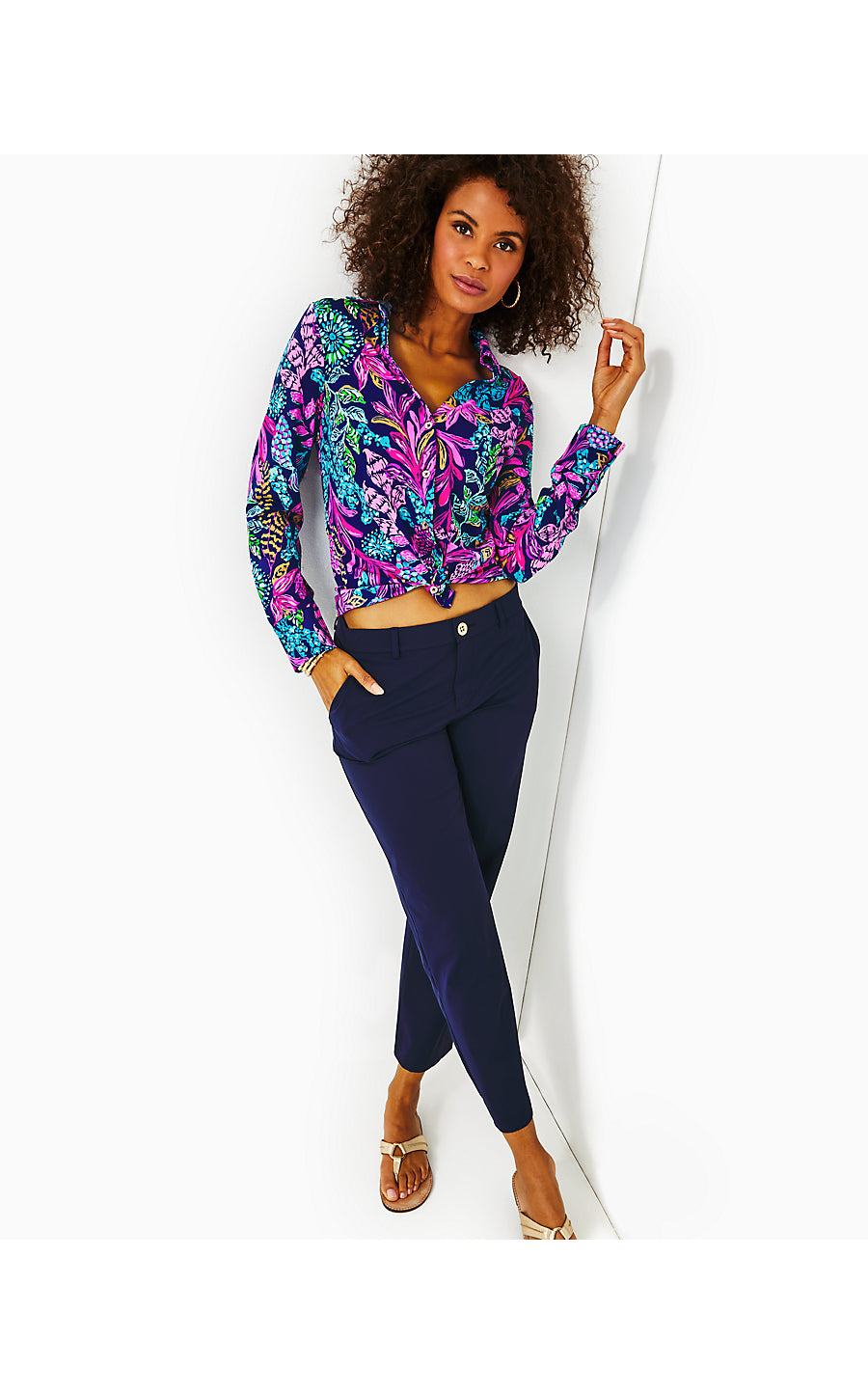 TRAVEL TROUSER UPF 50+, TRUE NAVY