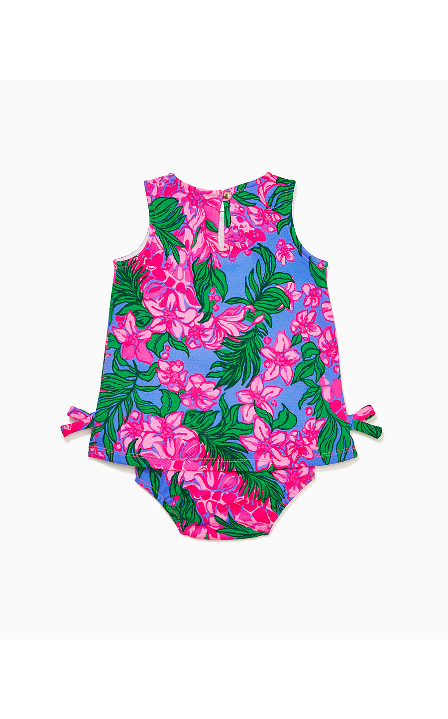 BABY LILLY KNIT SHIFT, CERISE PINK SAFARI SUNSET