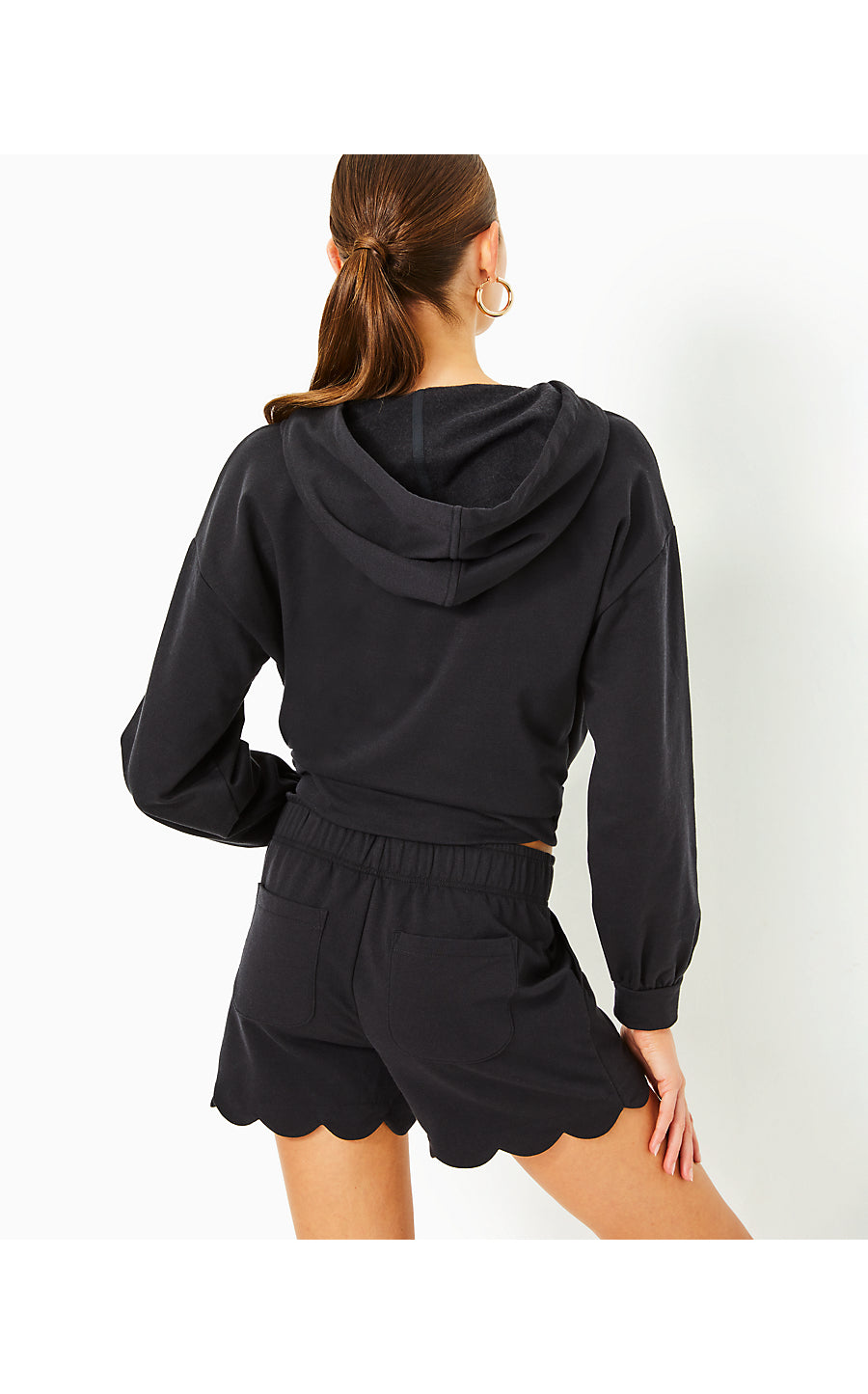LEVA KNIT SHORT, ONYX