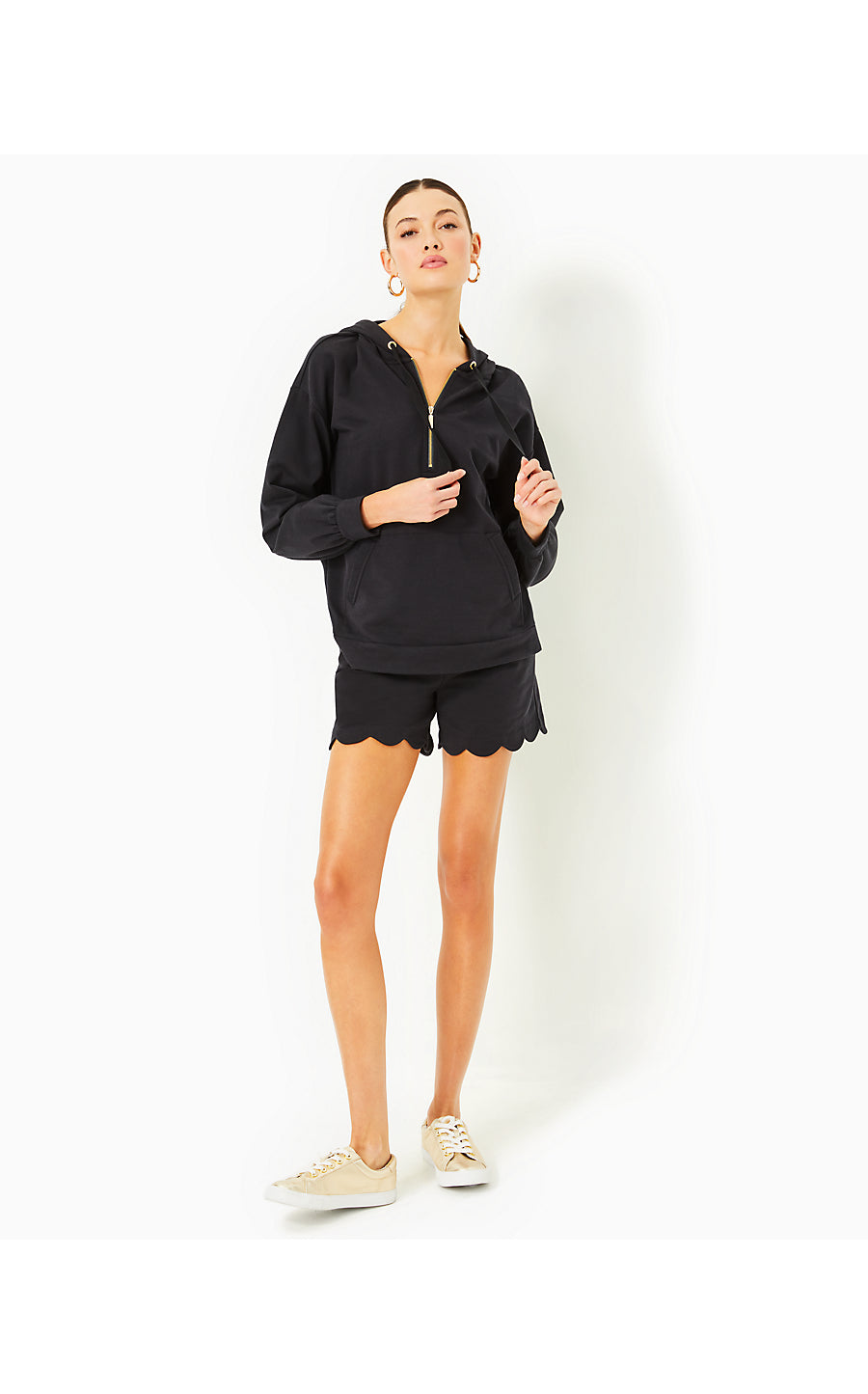 LEVA KNIT SHORT, ONYX