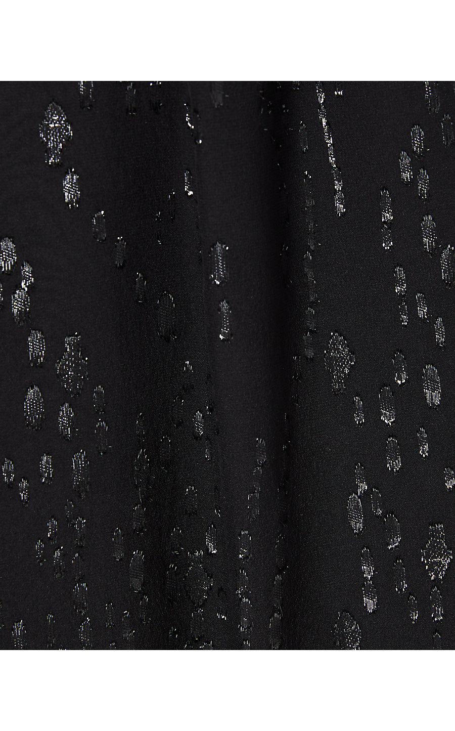 CLEME LONG SLEEVE SILK DRESS, ONYX FISH CLIP CHIFFON