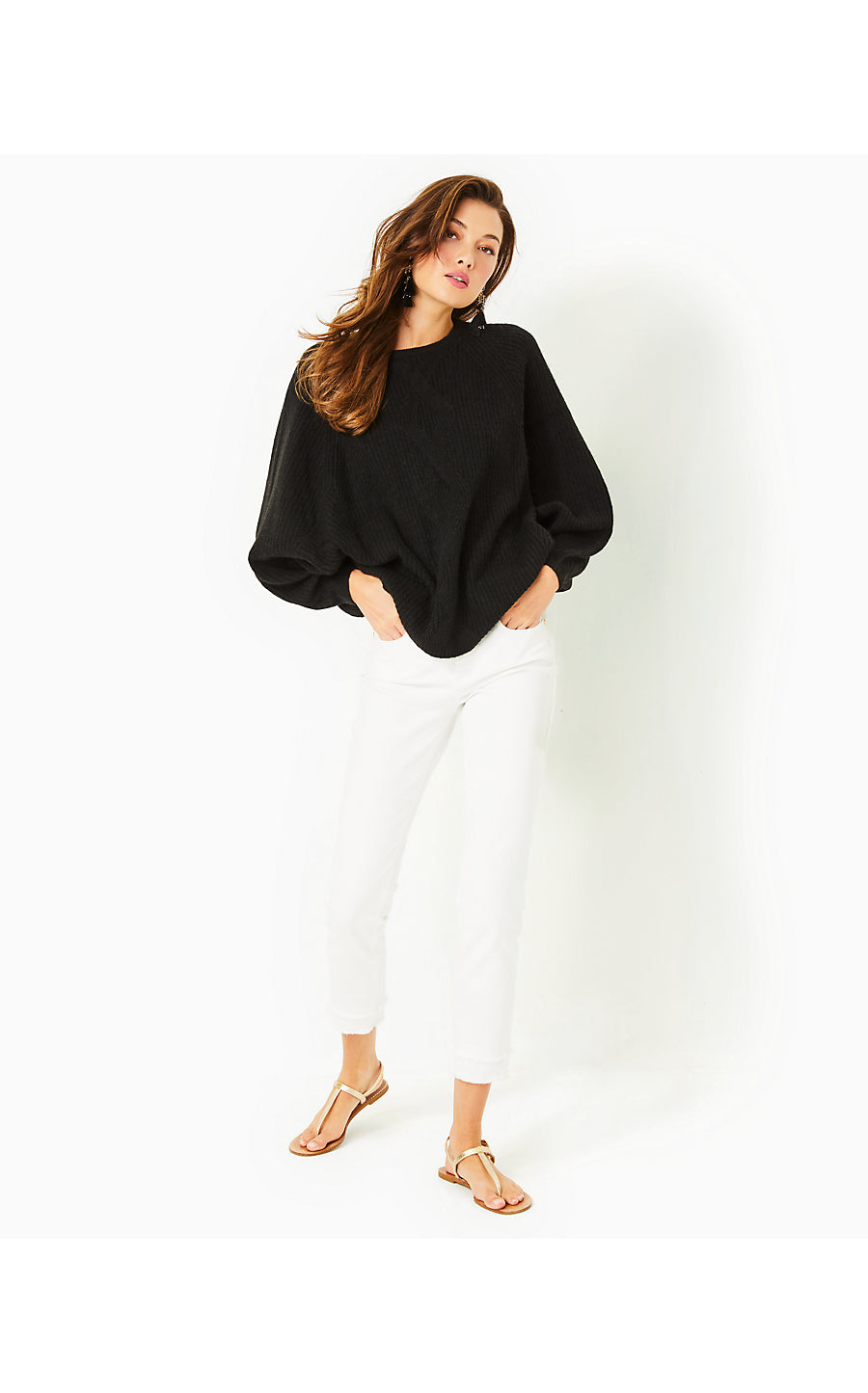 ARIENZA SWEATER, BLACK