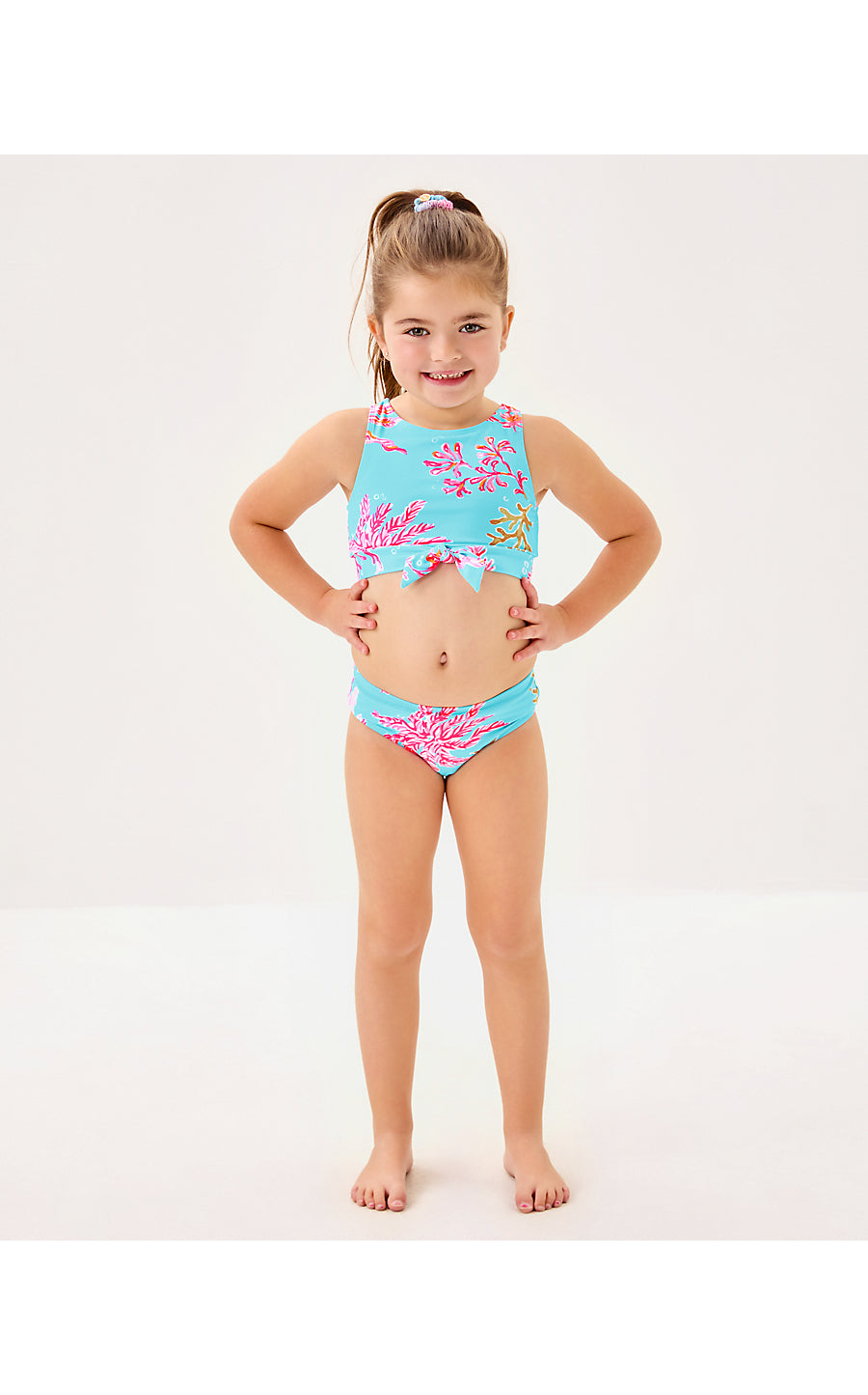 TACOMA TANKINI UPF 50+, MULTI ROYAL CORAL