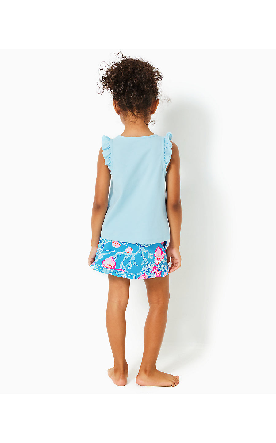 MINI ANIKA SKORT UPF 50+, MULTI BAHAMIAN RHAPSODY
