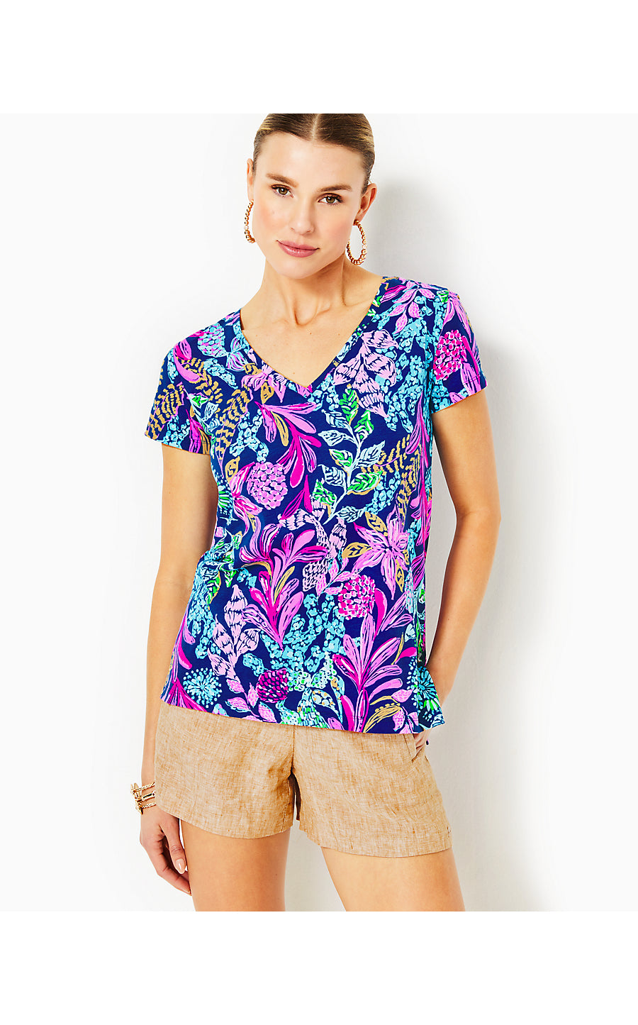 MEREDITH TEE, AEGEAN NAVY CALYPSO COAST