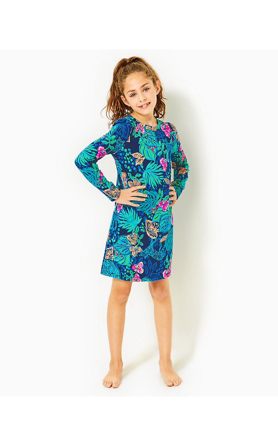 MINI JANSEN DRESS, LOW TIDE NAVY LIFE OF THE PARTY
