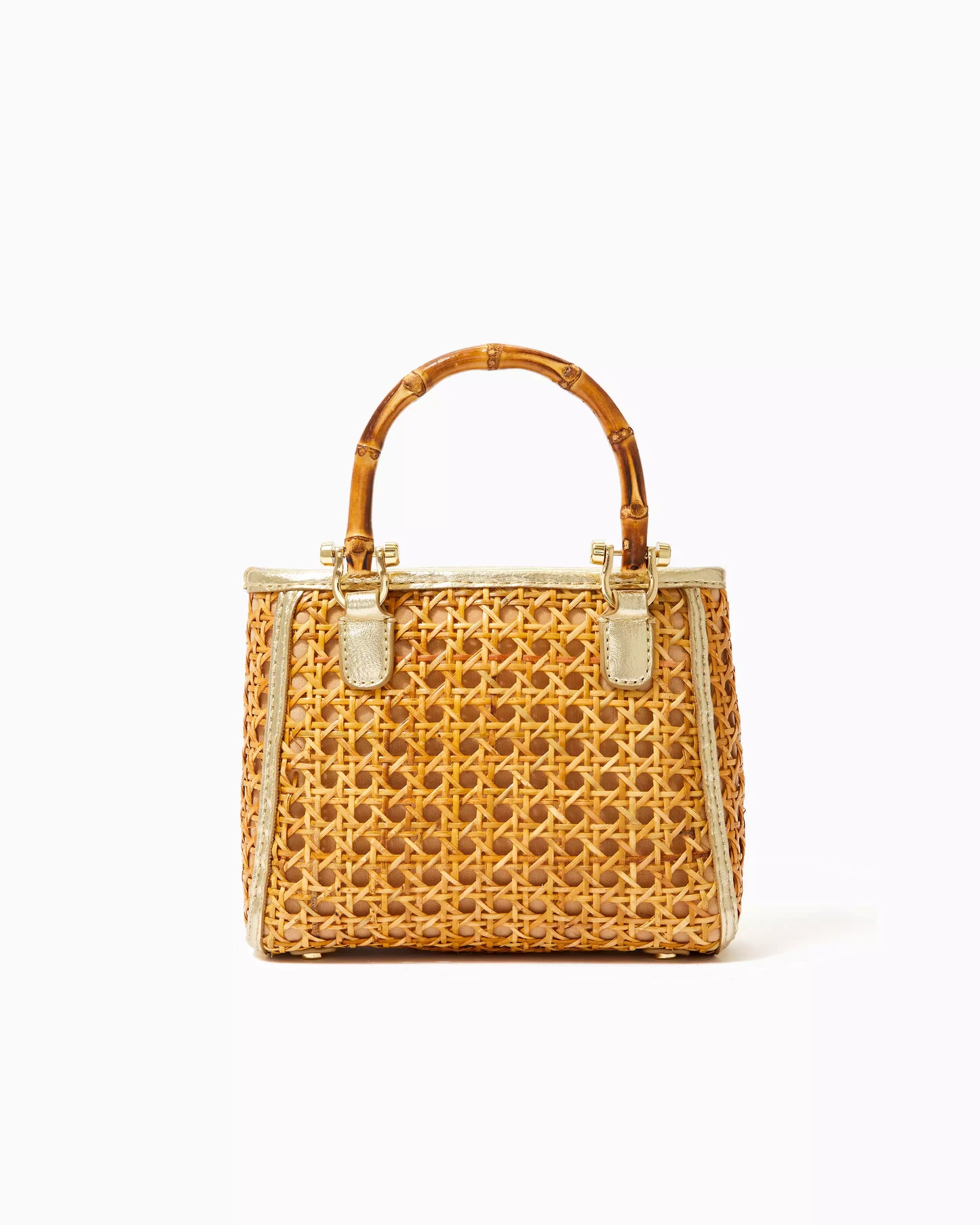ADRIAN CANE MINI BAG, NATURAL