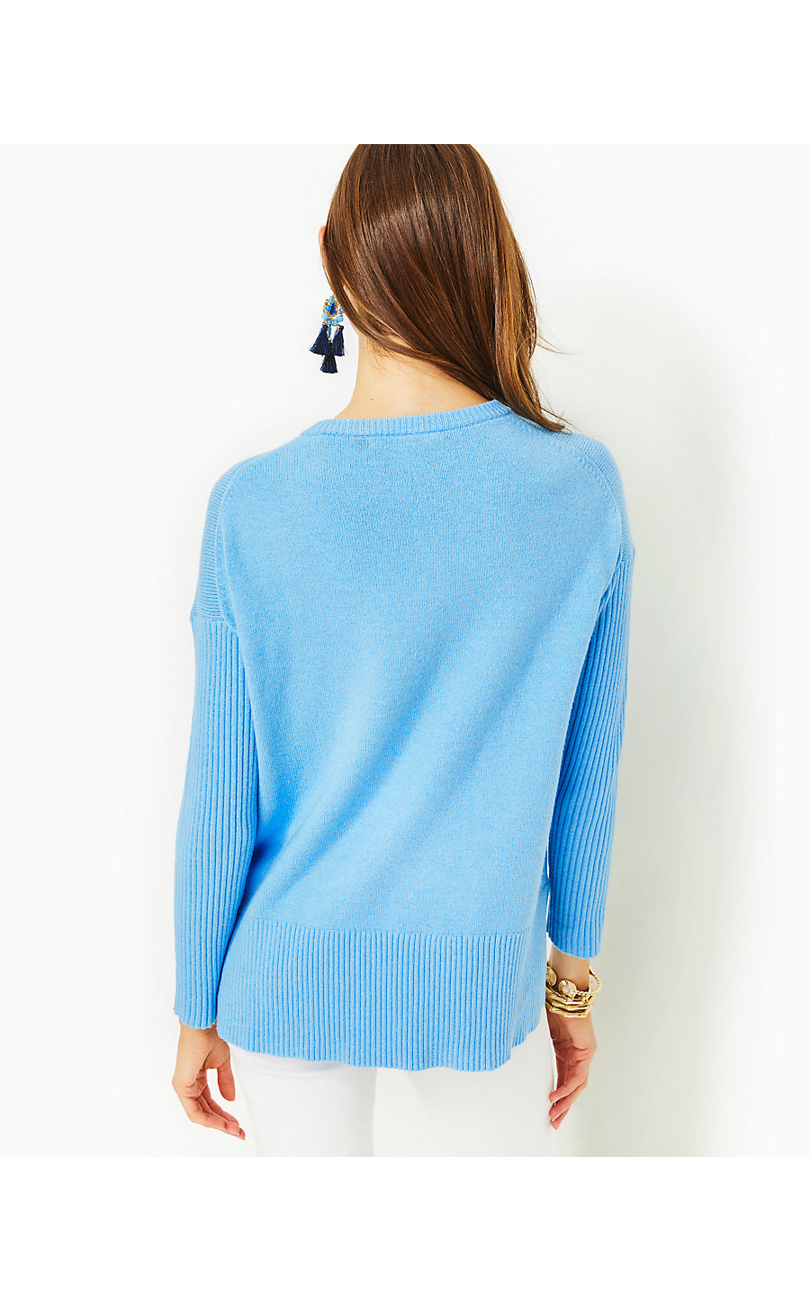 MAVIE SWEATER, FRENCHIE BLUE