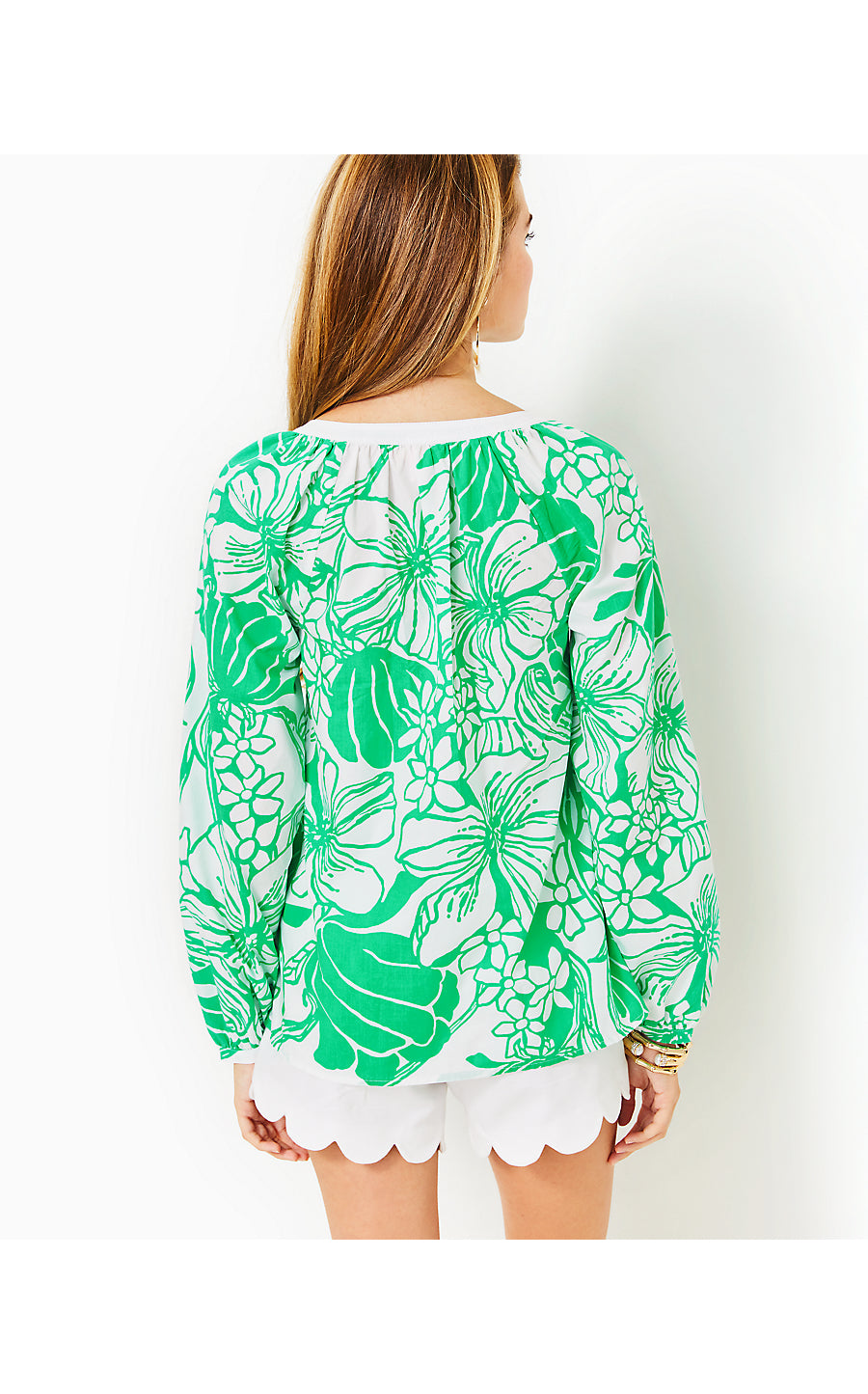 CAMRYN TUNIC, SPEARMINT OVERSIZED KISS MY TULIPS