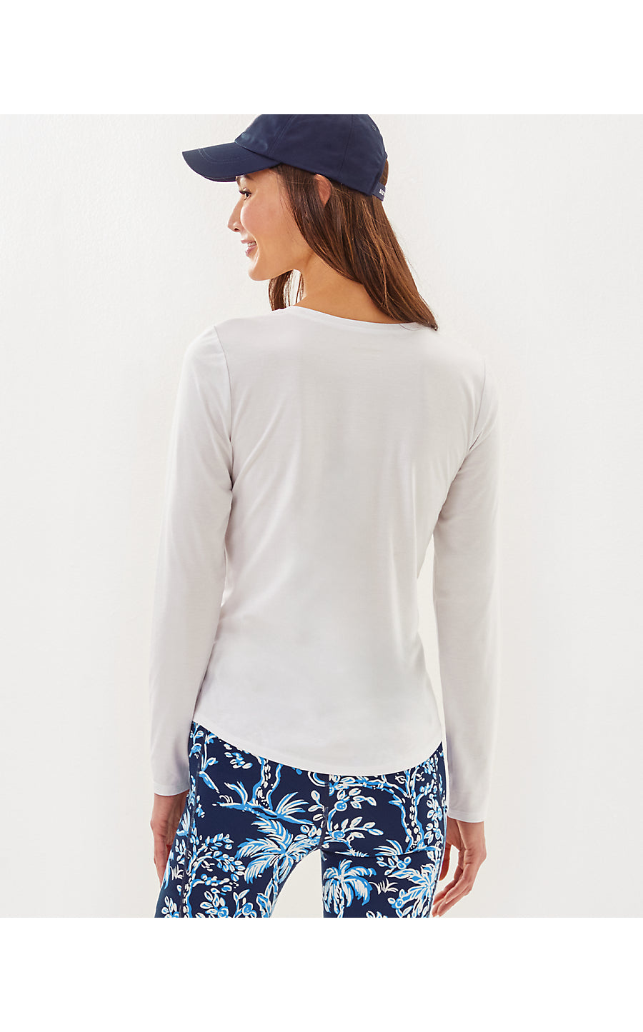 WESTLEY LONG SLEEVE TEE UPF 50+, RESORT WHITE