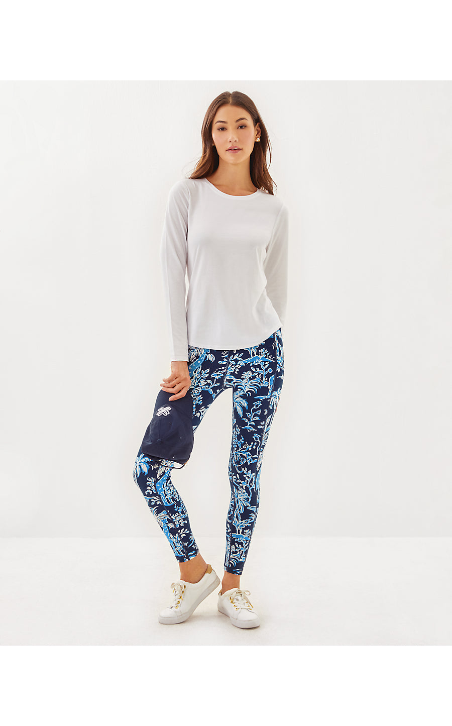 WESTLEY LONG SLEEVE TEE UPF 50+, RESORT WHITE