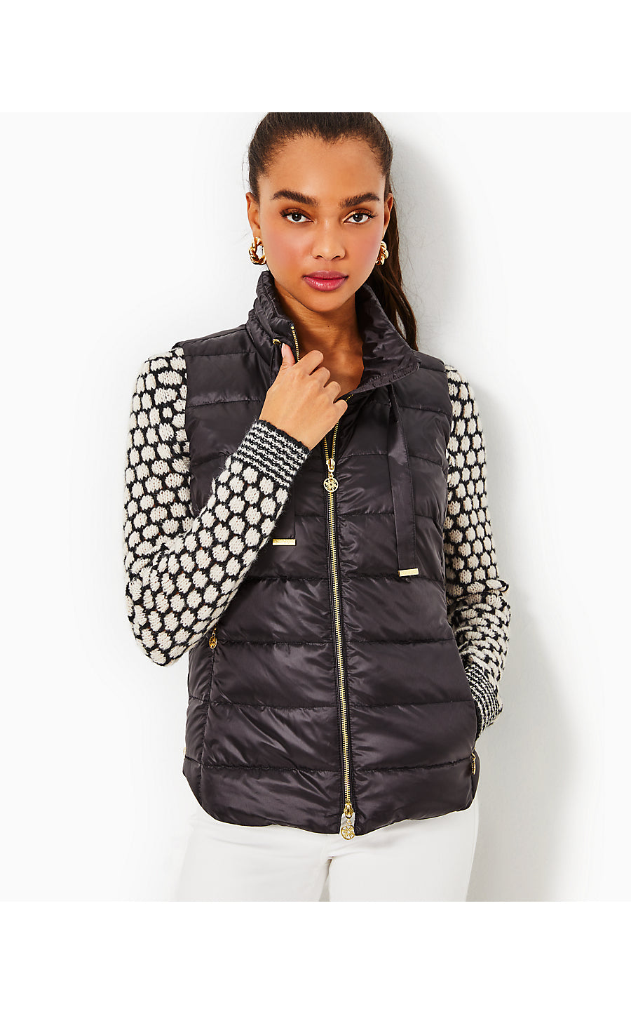 PEMBROOKE VEST, BLACK