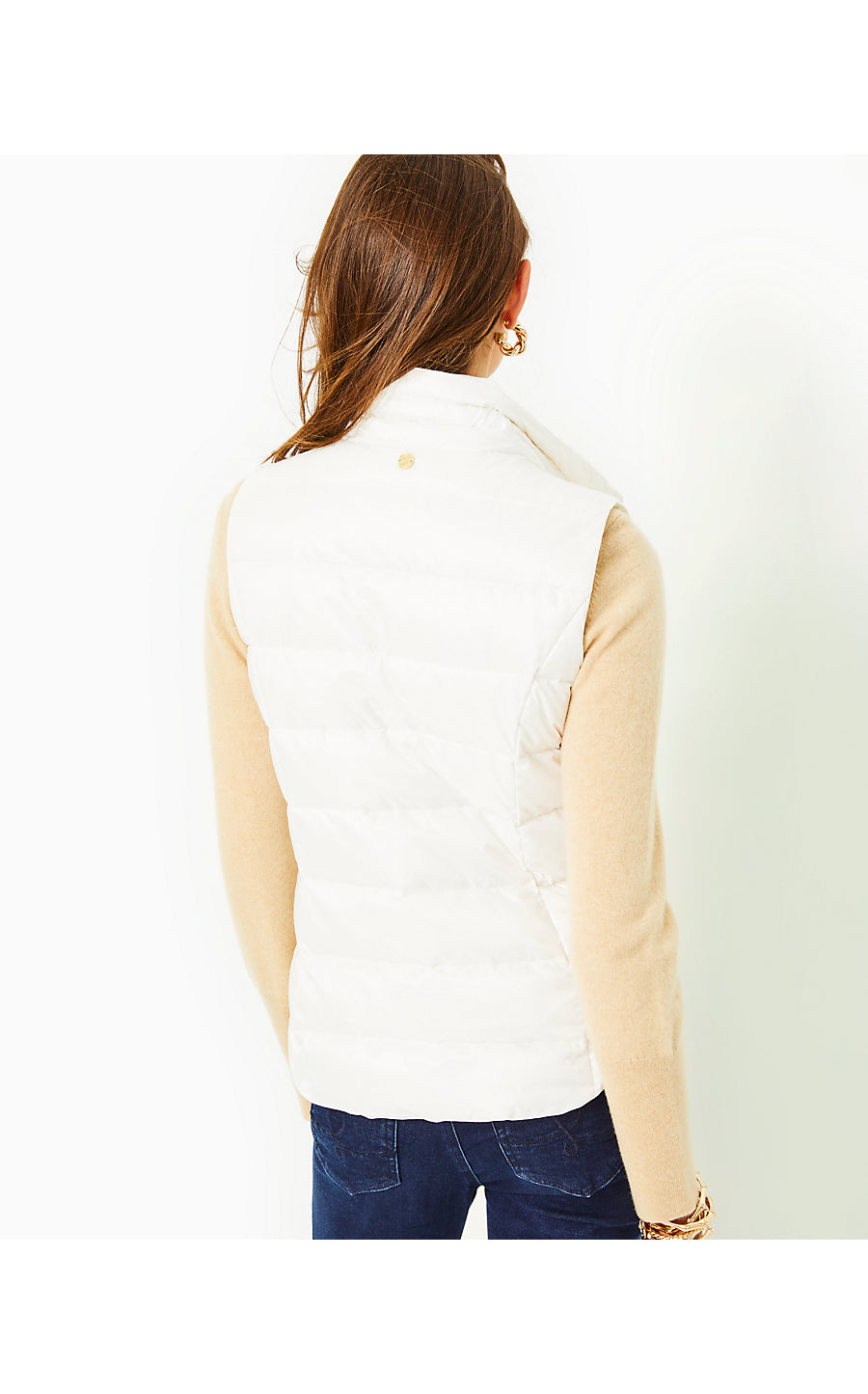 PEMBROOKE VEST, COCONUT