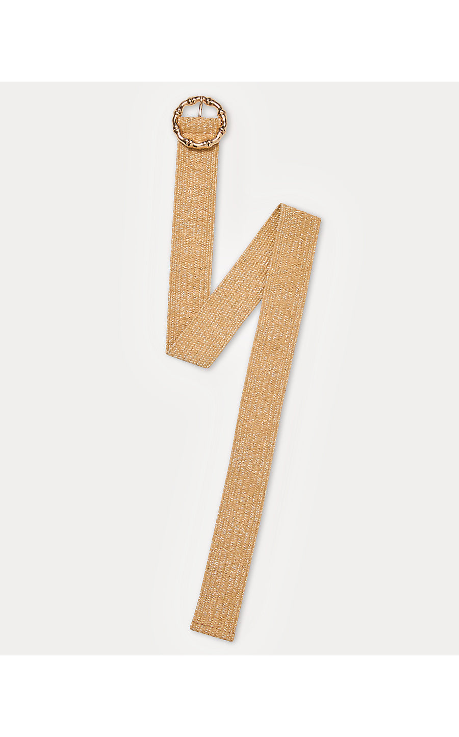 ARTA BELT, GOLD METALLIC