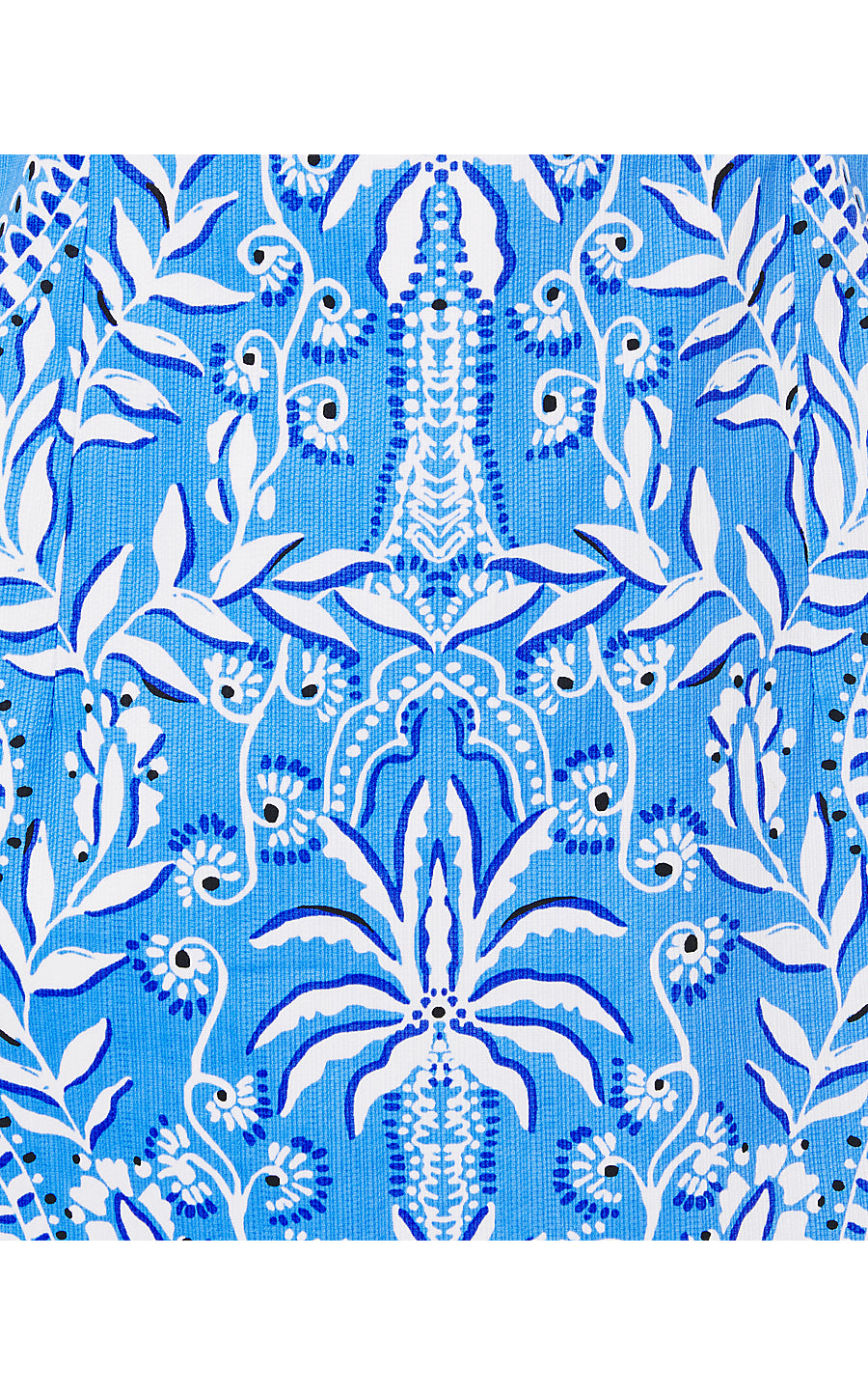 MILA STRETCH SHIFT, ABACO BLUE HAVE IT BOTH RAYS ENGINEERED WOVEN DRESS