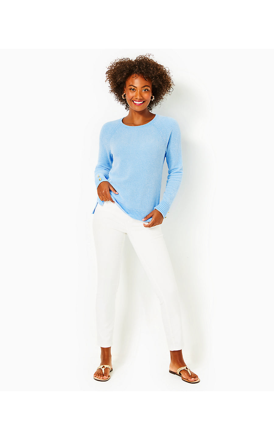 PRAXON SWEATER, BON BON BLUE