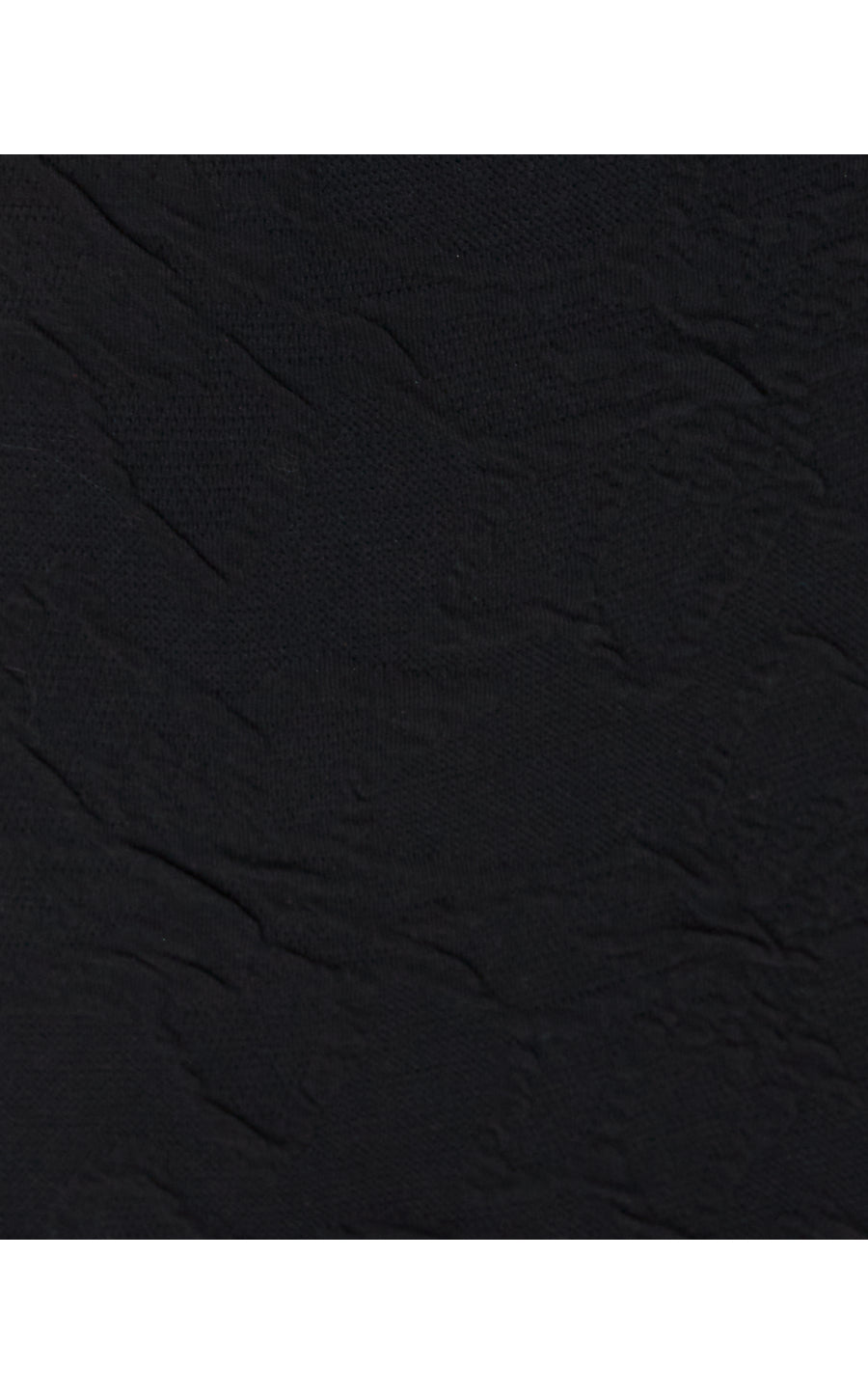 DAISEE SHIFT DRESS, NOIR KNIT PUCKER JACQUARD