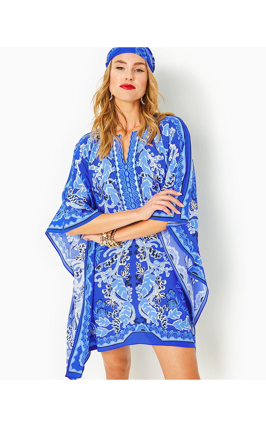 Silk Lilly hot Pulitzer Caftan S/M