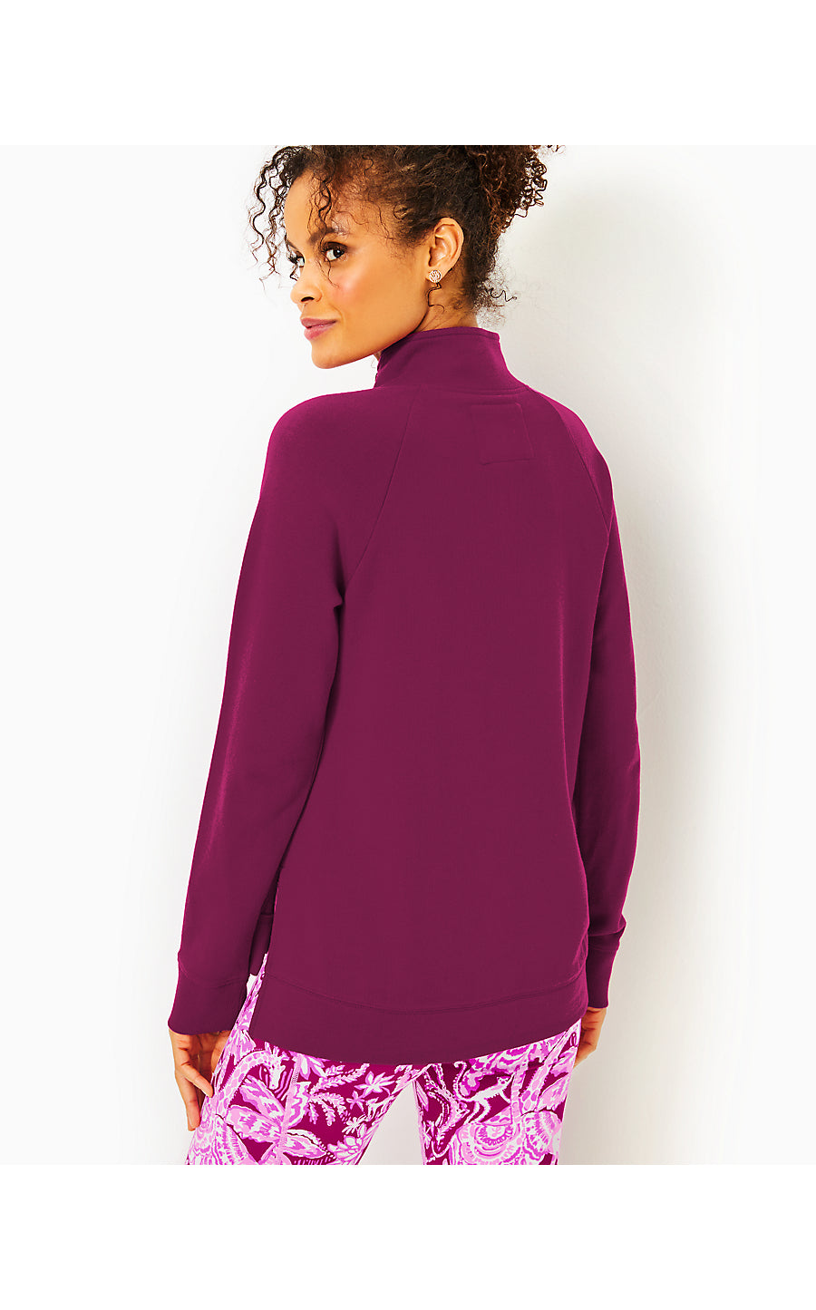 PLAYA BONITA PULLOVER, MULBERRY
