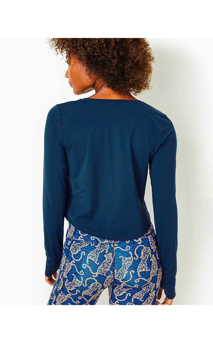 EMERIE ACTIVE TEE UPF 50+, LOW TIDE NAVY
