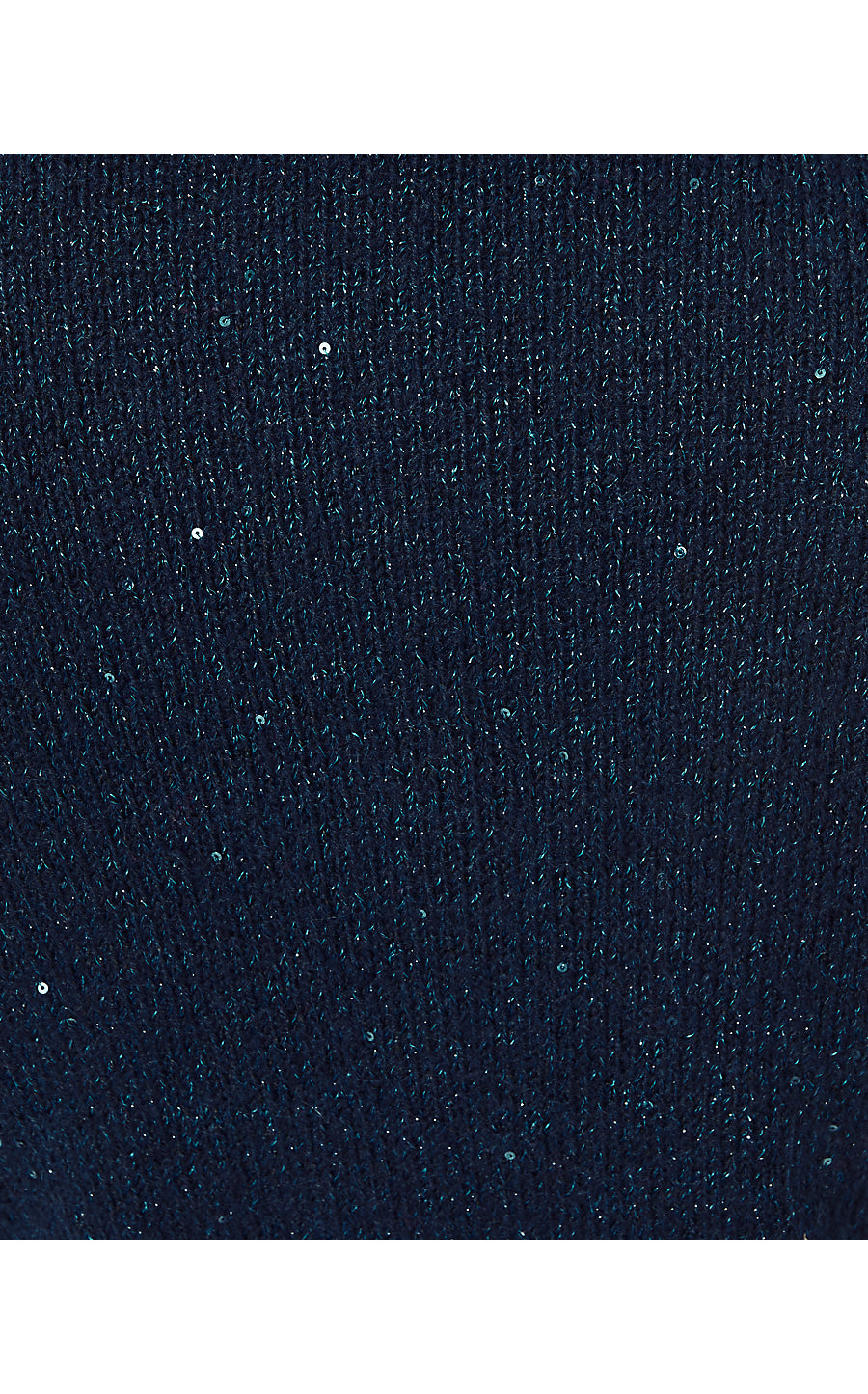 DIXIE WRAP SWEATER, AEGEAN NAVY METALLIC