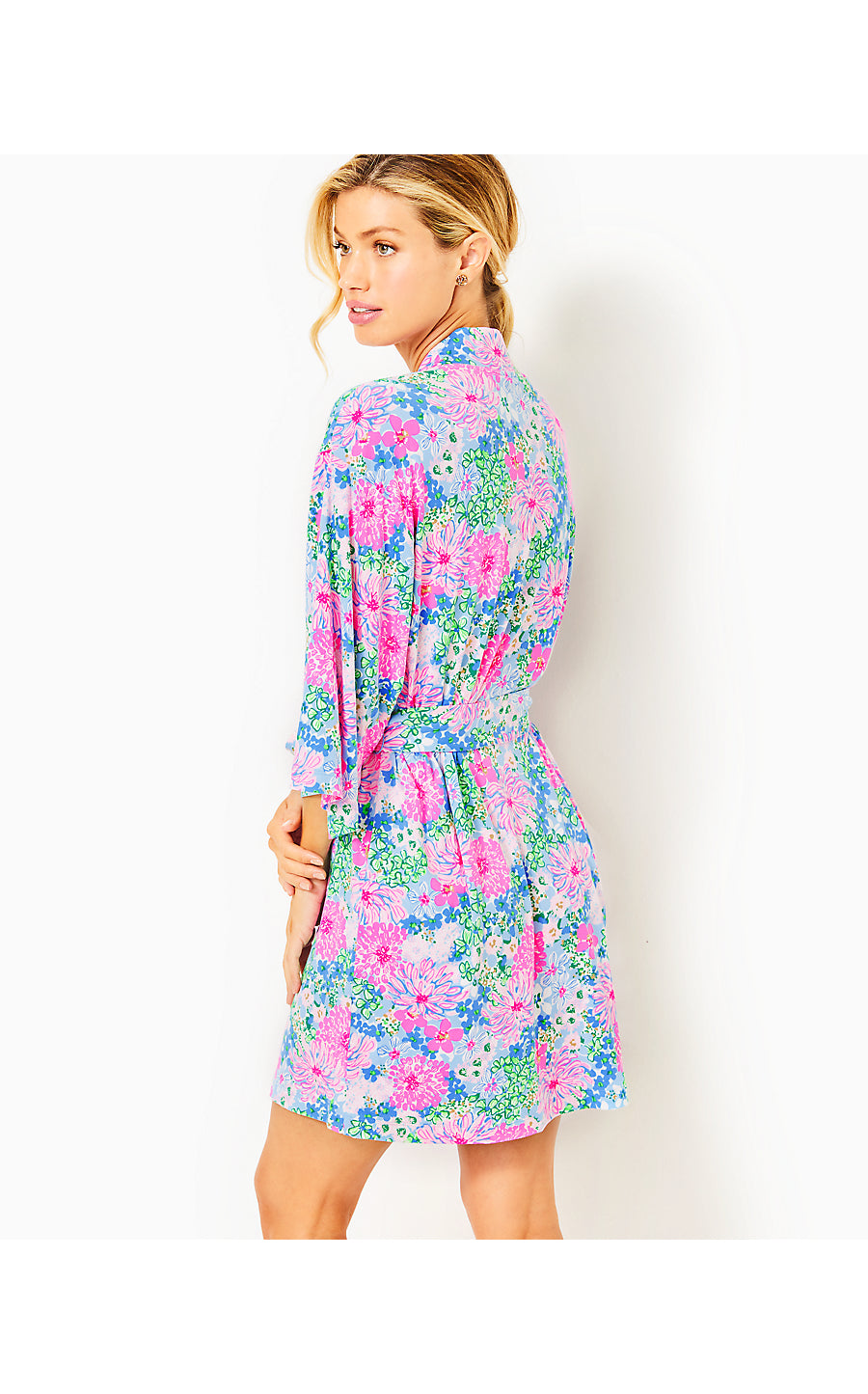 ELAINE KNIT ROBE, MULTI LIL SOIREE ALL DAY