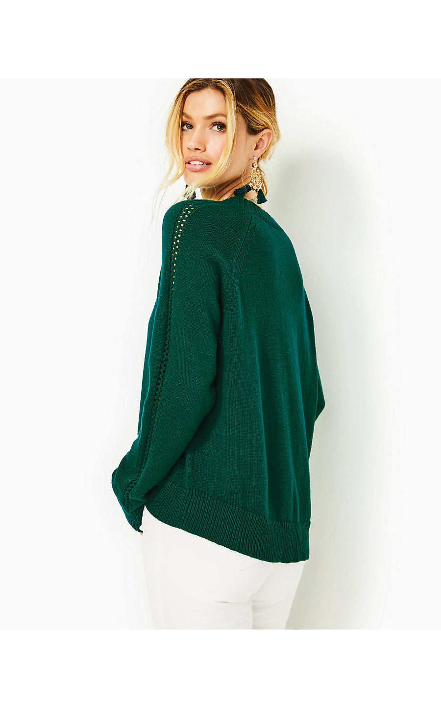 ESMA SWEATER, EVERGREEN