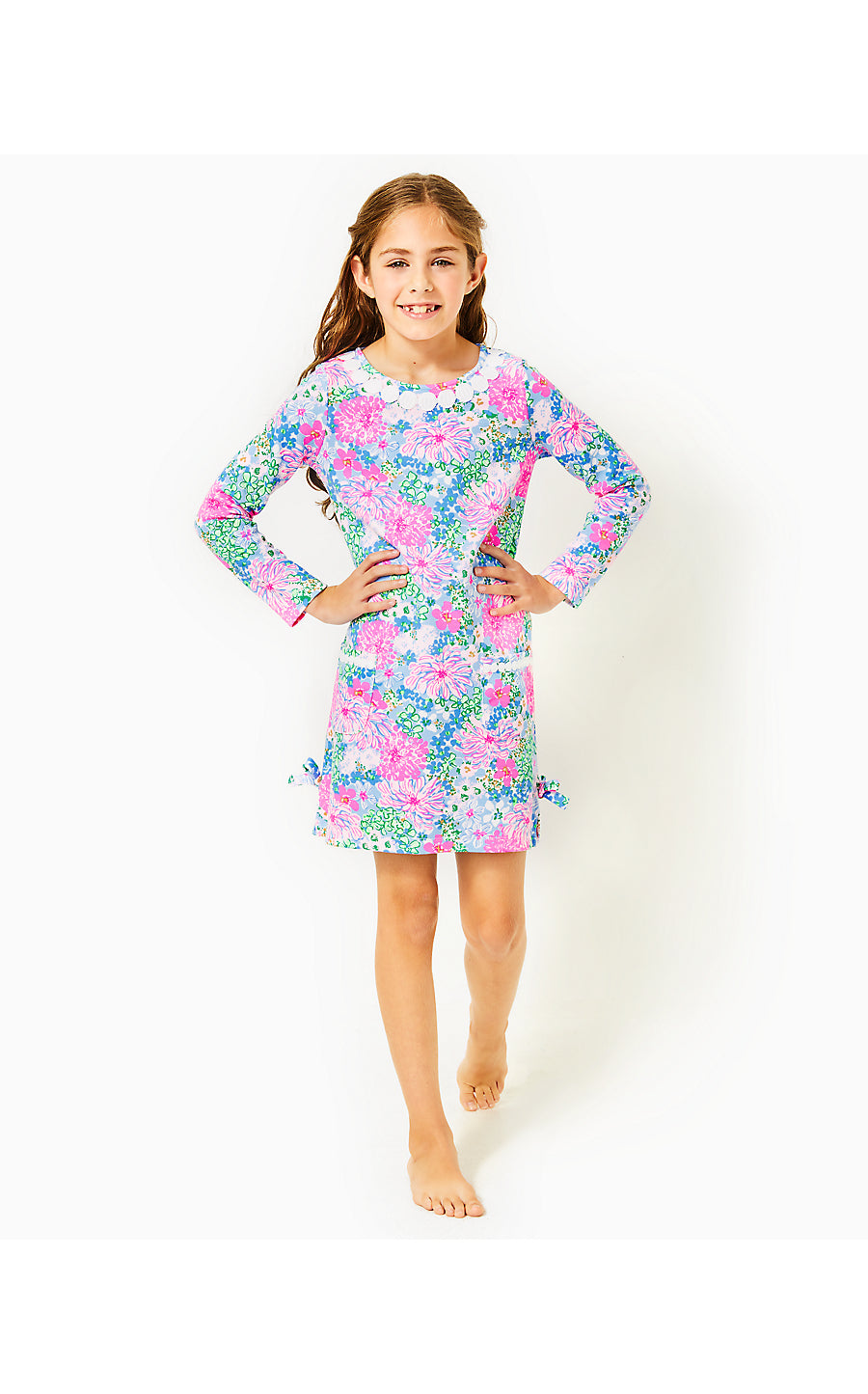 LITTLE LILLY LONG SLEEVE, MULTI LIL SOIREE ALL DAY