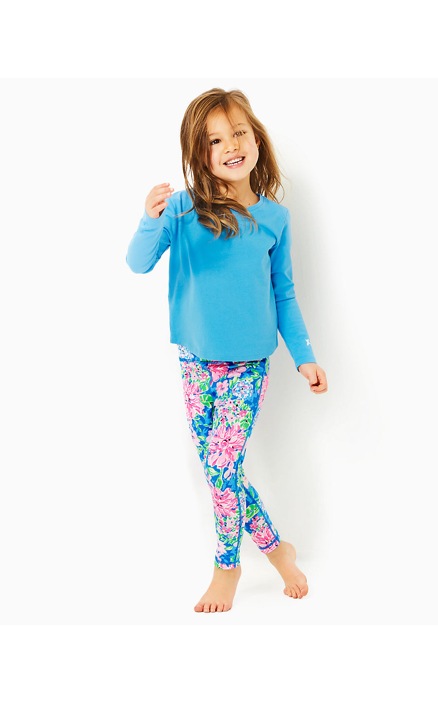 MINI EMERIE TEE, LUNAR BLUE