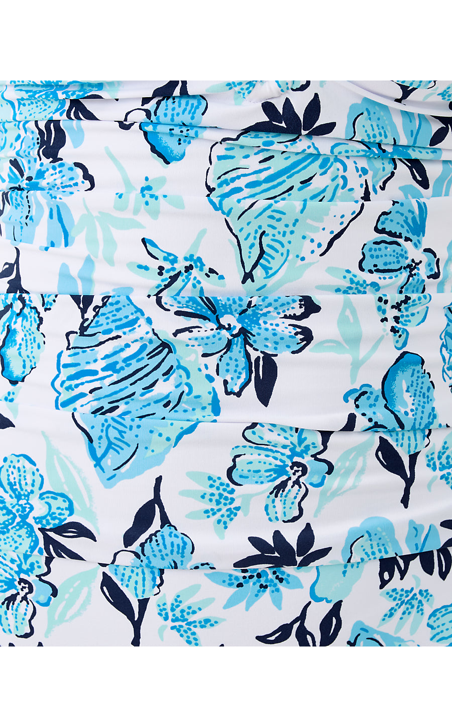 FARLEE ONE PIECE, RESORT WHITE SEASHELL SPLENDOR