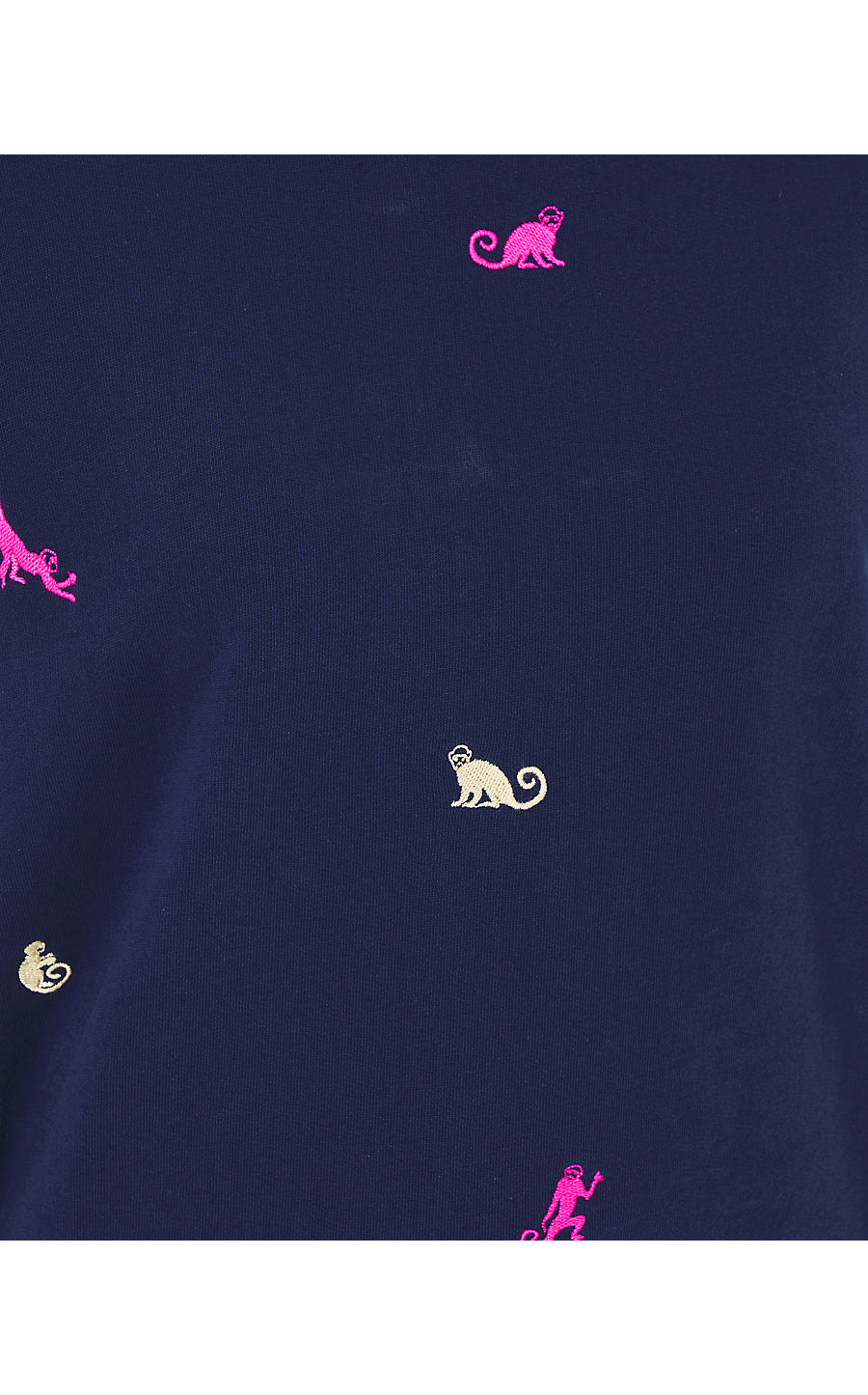 BALLAD LONG SLEEVE SWEATSHIRT, LOW TIDE NAVY MONKEY HALF DROP