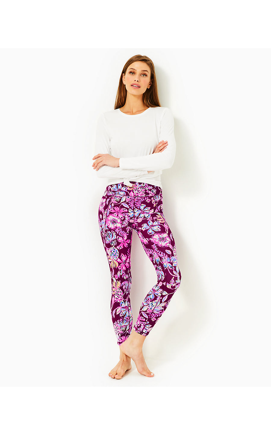 SOUTH BEACH HIGH RISE MIDI, AMARENA CHERRY TROPICAL WITH A TWIST