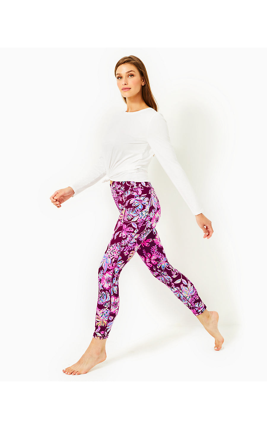 SOUTH BEACH HIGH RISE MIDI, AMARENA CHERRY TROPICAL WITH A TWIST