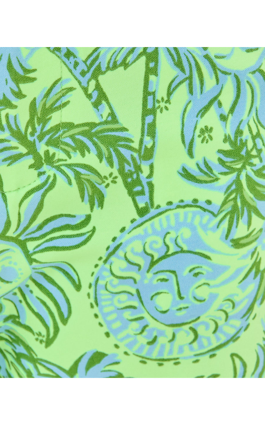 BUTTERCUP MID-RISE SHORT, COOL MINT CATCHIN RAYS
