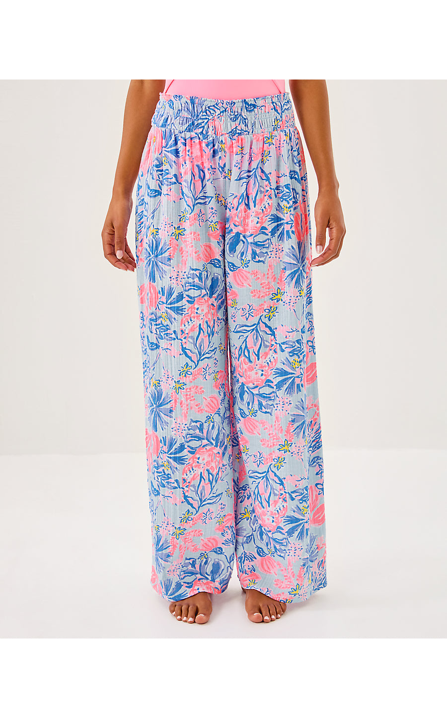 ENZO PANT COVERUP, MULTI ELEPHANT SPLASH