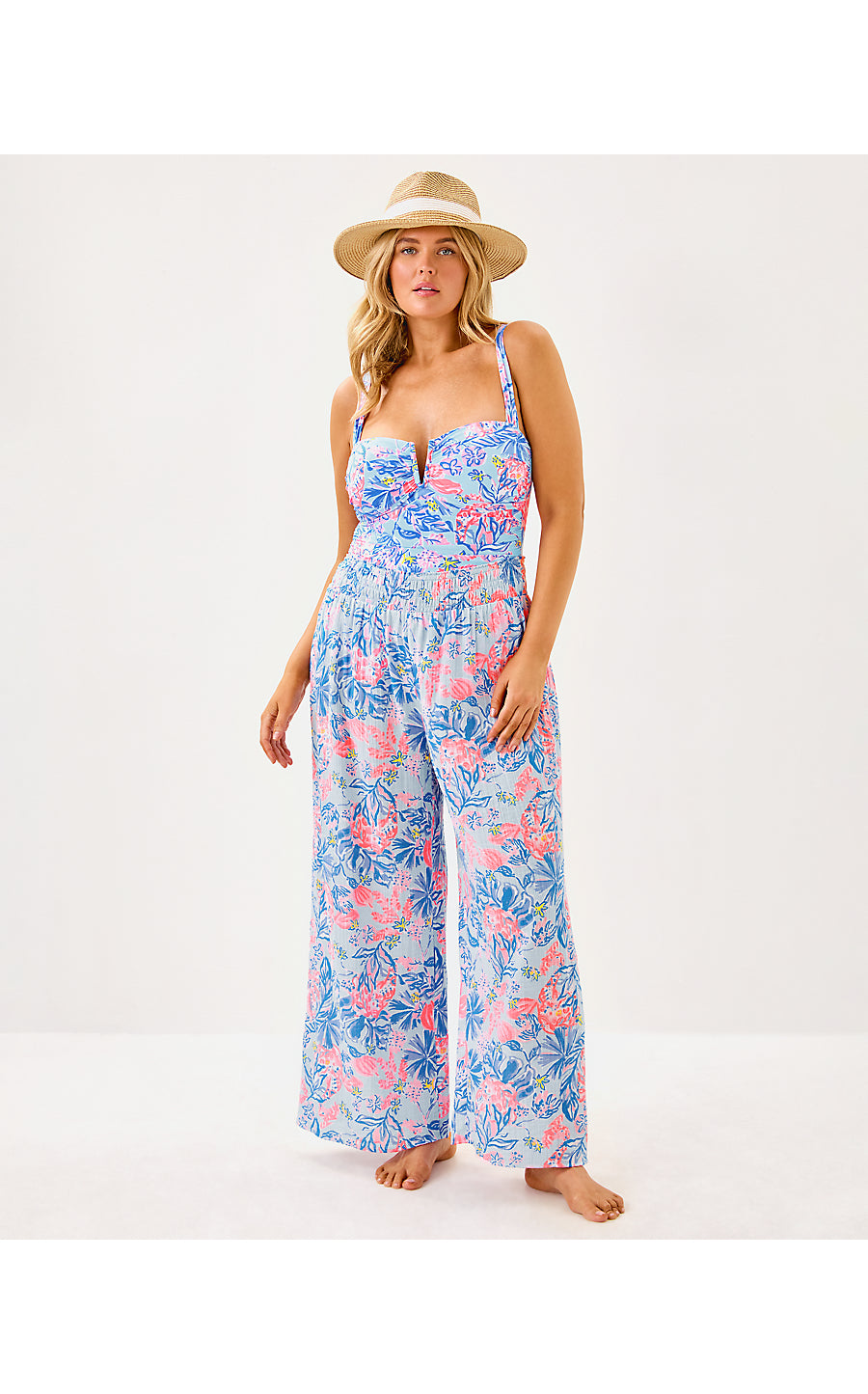 ENZO PANT COVERUP, MULTI ELEPHANT SPLASH