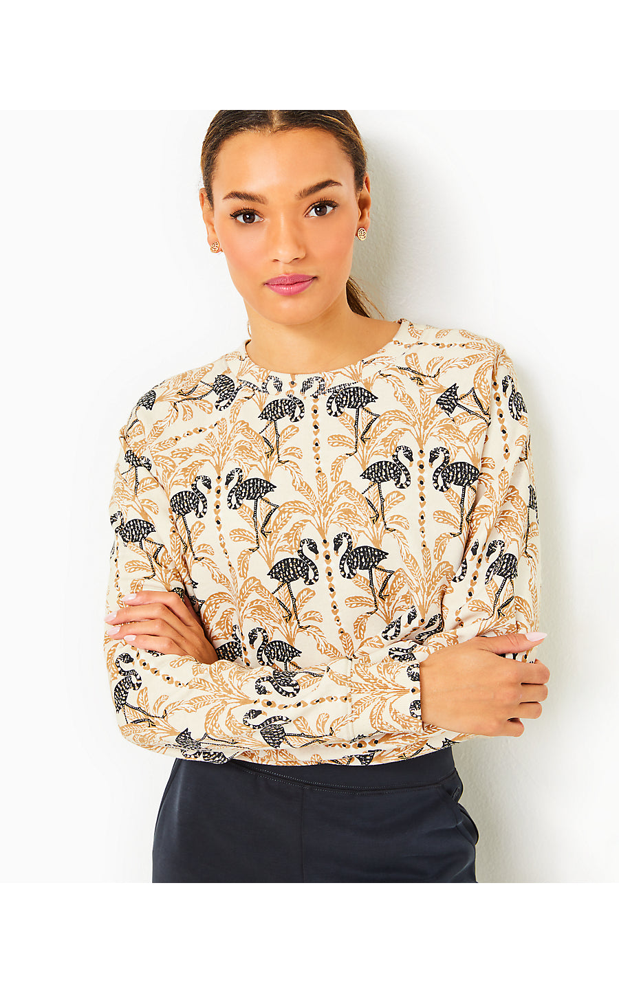 ZELEK TERRY PULLOVER, DEEPER COCONUT LIL STIR IT UP