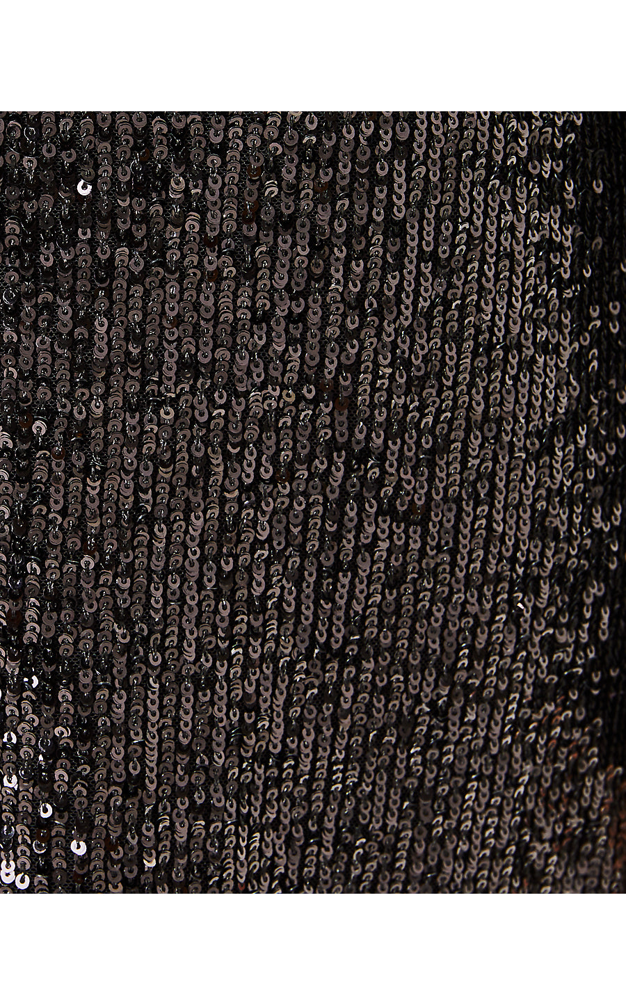 NICOLINE LONG-SLEEVE ROMPER, ONYX TREASURE BOX SEQUIN KNIT