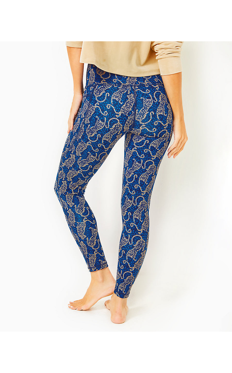 SOUTH BEACH HIGH RISE LEGGING, LOW TIDE NAVY EASY TO SPOT