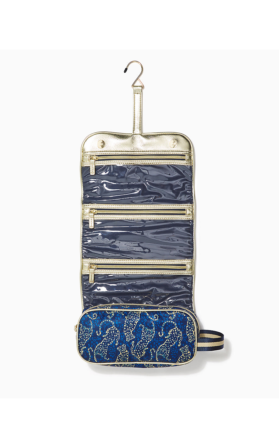 REID COSMETIC CASE, LOW TIDE NAVY EASY TO SPOT
