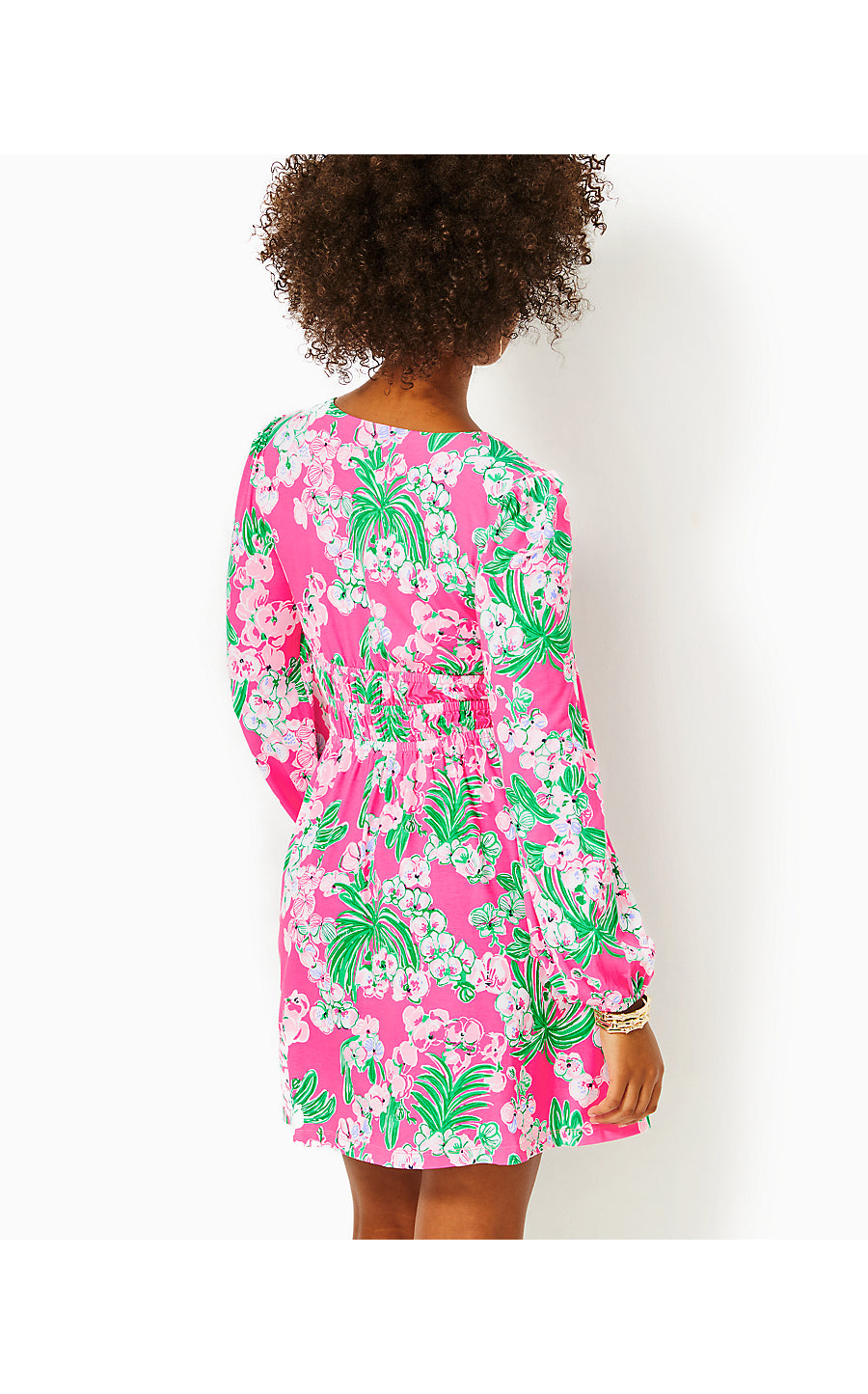 CALLA LONG SLEEVE V-NECK, ROXIE PINK WORTH A LOOK