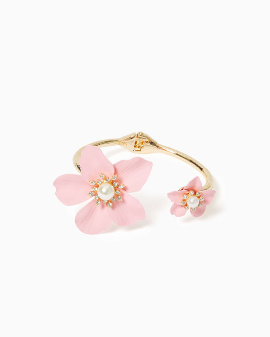 PEARL ORCHID BRACELET, CONCH SHELL PINK