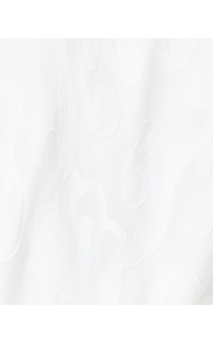 CRISTIANA LONG SLEEVE DRESS, RESORT WHITE POLY CREPE SWIRL CLIP