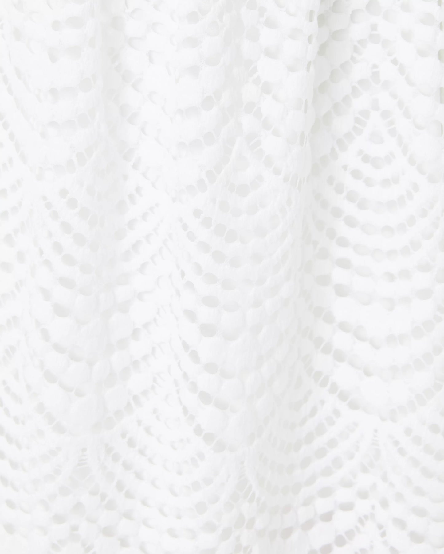 PARIGI SKORT ROMPER, RESORT WHITE SCALLOPED SHELL LACE