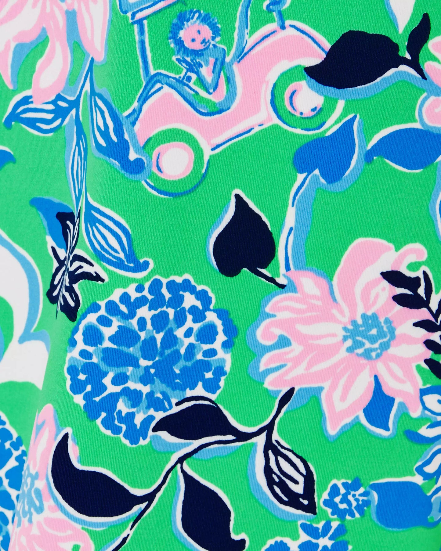 MINI FRIDA POLO DRESS UPF 50+, SPEARMINT GOLF TILL YOU DROP
